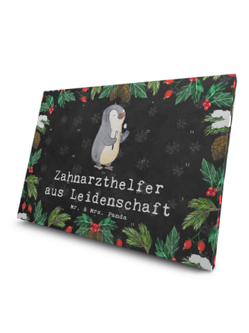 Mr. & Mrs. Panda Tee Adventskalender Zahnarzthelfer Leidenschaft... in Kreidetafel