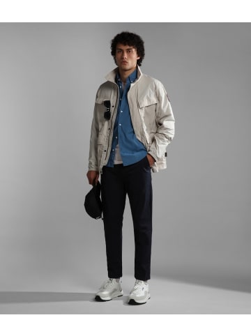 Napapijri Stoffhose "M-Puyo Sum" in Blau