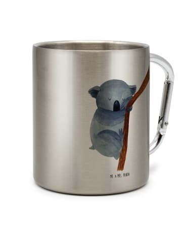 Mr. & Mrs. Panda Edelstahlbecher Koalabär ohne Spruch in Silber