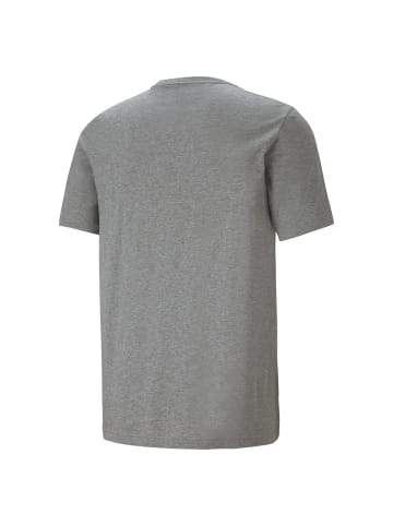 Puma T-Shirt 1er Pack in Grau/Schwarz