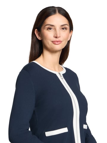Betty Barclay Shirtjacke mit Struktur in Patch Dark Blue/Cream