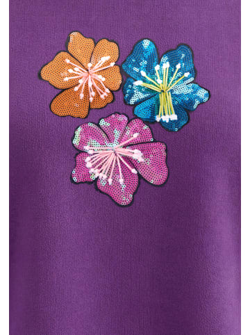 IZIA Women Sweatshirt in Lavender