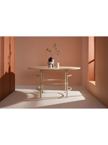 ebuy24 Esstisch Copenhagen Whitewash 140 x 140 cm