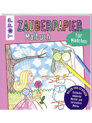 Frech Papeterie/PBS - Zauberpapier Malbuch für Mädchen