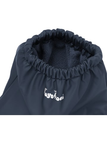 Playshoes Kinder Gummistiefel "Regenfüßlinge mit Fleece-Futter" in Blau