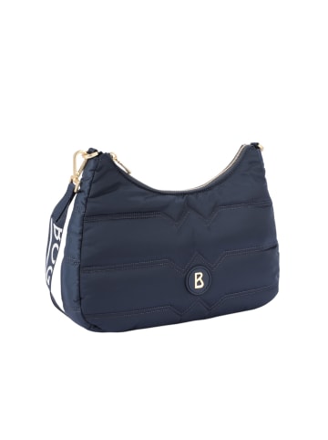 Bogner Schultertasche 'Wallis Tessuto Odette in Dunkelblau 32,00 x 23,50 x 7,00 cm'