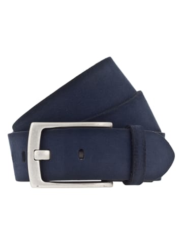 Vanzetti Gürtel Leder navy
