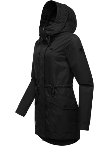 ragwear Outdoorjacke Alysa in Black