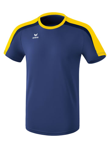 erima Liga 2.0 T-Shirt in new navy/gelb/dark navy