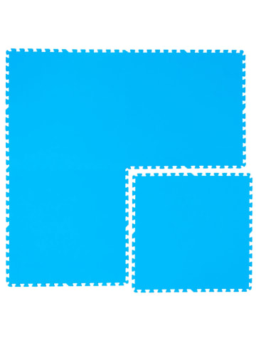 eyepower Poolmatten Meereszauber 4-tlg. in blau