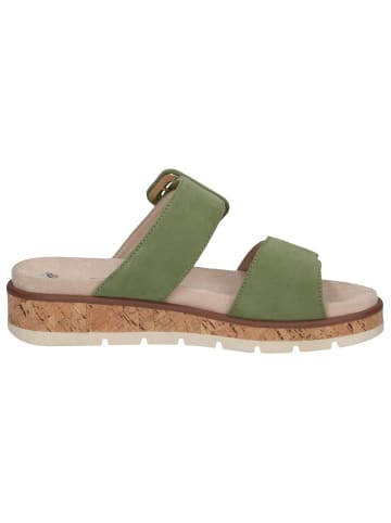 Caprice Pantolette in GREEN SUEDE