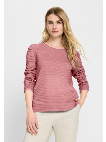 Olsen Strickpullover Henny in altrosa - 0001