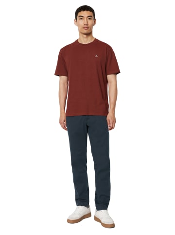 Marc O'Polo T-Shirt regular in burnt burgundy