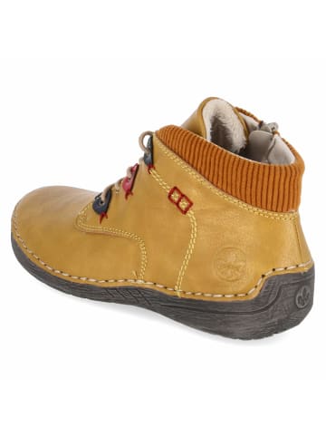 rieker Schnürboots in gelb