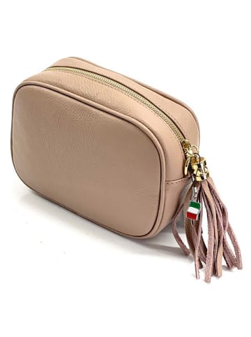 Florence Florence Umhängetasche Leder rosa ca. 21cm
