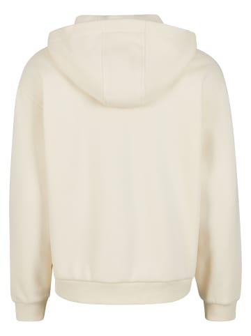 Urban Classics Urban Classics Fluffy Zip Cardigan in whitesand