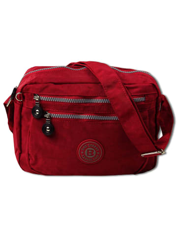 Bag Street Umhängetasche Nylon rot ca. 25cm