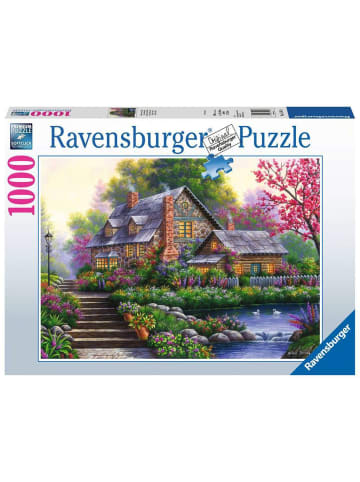 Ravensburger Puzzle 1.000 Teile Romantisches Cottage Ab 14 Jahre in bunt