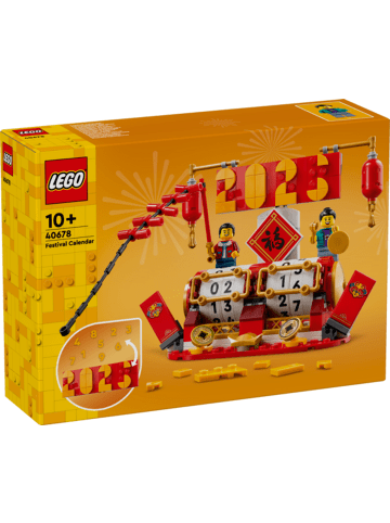 LEGO Iconic Feiertagskalender in Mehrfarbig ab 10 Jahre