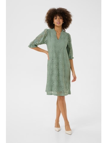 CULTURE Kleid CUolu Relaxed fit in Green Milieu