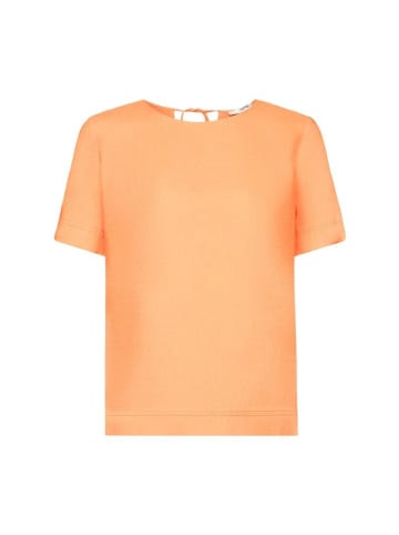 ESPRIT Halbarmbluse in Orange