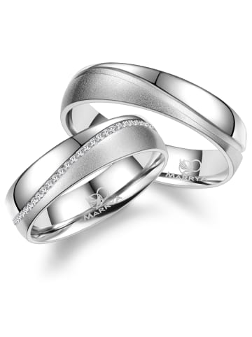 MARRYA MARRYA Silber Ringe Trauringe Eheringe Partnerringe in Damen Ring - silber