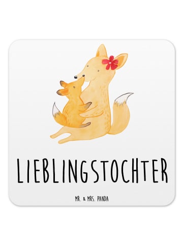 Mr. & Mrs. Panda Drink Coaster Fuchs Mama mit Spruch in Weiß