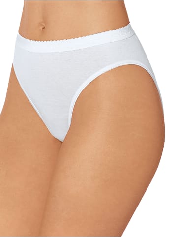 Nina von C. 6er Pack Damen Jazzpant in weiss-schwarz