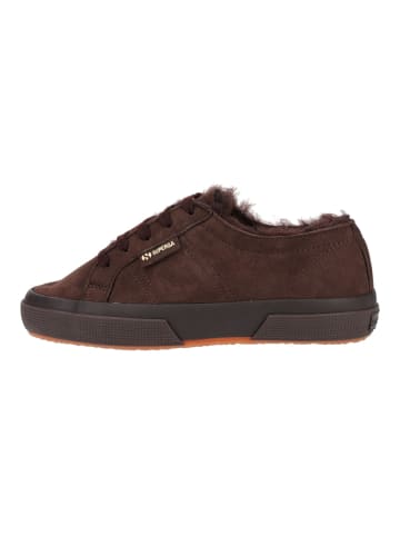 Superga Sneaker 2750 SHEARLING Dunkelbraun