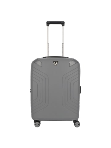 Roncato Ypsilon 4.0 4 Rollen Kabinentrolley 55 cm mit Dehnfalte piombo