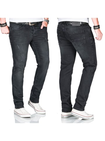 Alessandro Salvarini Jeans Salvarini-Basic-Multi8 in Schwarz