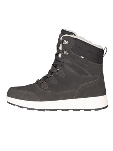 Westfjord Leder-Winterboots Eldfjall in light grey