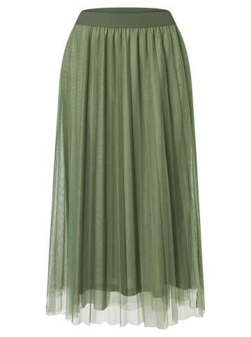 More & More Tüllrock in pale olive green