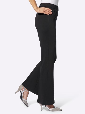 WITT WEIDEN Jersey-Hose in schwarz