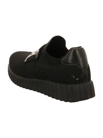 Bugatti Sportliche Slipper in Schwarz