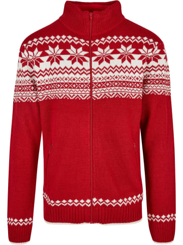 Brandit Brandit Gestrickte Strickjacke in red