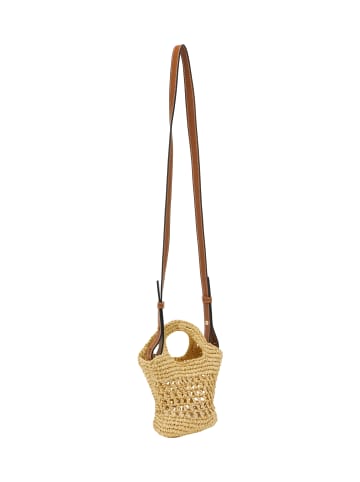 IZIA Women Bucket Bag in Beige