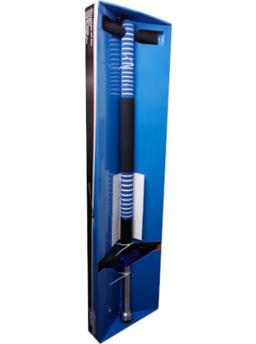 New Sports Hüpfstab Pogo Stick, blau/schwarz, Höhe 95 cm, belastbar bis 45 kg, 6-99 Jahre