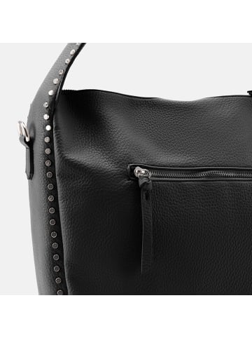 FREDs BRUDER Feel Wild Schultertasche Leder 32 cm in black