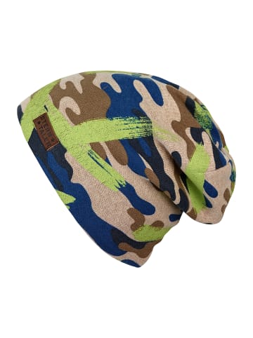 Sterntaler Beanie Camouflage in beige