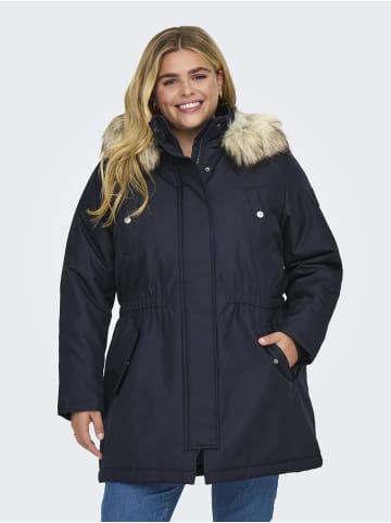 ONLY Carmakoma Langer Parka in Night Sky