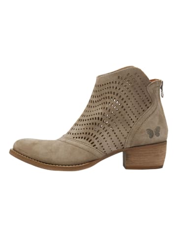Stiefelette Braun/Grau