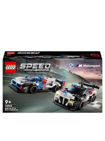 LEGO Bausteine Speed Champions BMW M4 GT3 & BMW M Hybrid V8 Rennwagen, ab 9 J