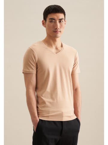 Seidensticker T-Shirt Slim in Braun