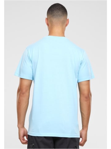 Mister Tee T-Shirt "Good Vibes Drink Tee EMB" in Blau