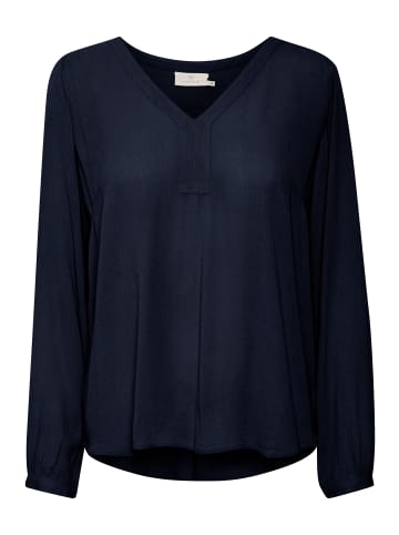 Kaffe Langarm-Bluse Amber Regular fit in Midnight Marine