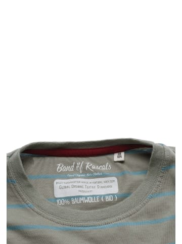 Band of Rascals T-Shirt " Striped " in moos