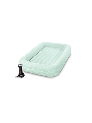 Intex Kinder-Reisebett - mit Handpumpe 71x132x10cm in grün