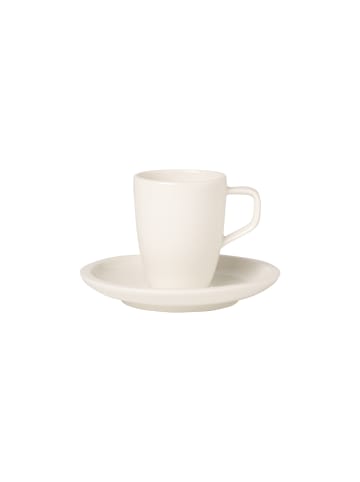 Villeroy & Boch Espressotasse mit Untertasse Artesano Original 100 ml in weiß