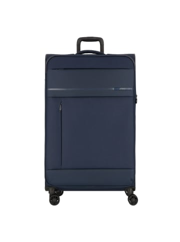 Jump Monthélys 4 Rollen Trolley 78 cm mit Dehnfalte dark blue